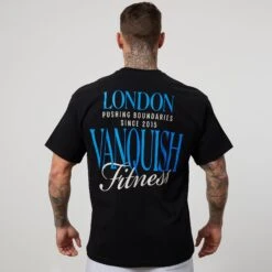 Vanquish TSP Black Pushing Boundaries Oversized T Shirt -Vanquish Fitness Shop 123 b004dc75 0e05 4b8c af3b 815c5db5822b