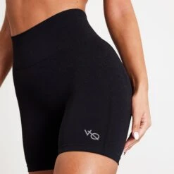 Vanquish Elevate Seamless Black Shorts -Vanquish Fitness Shop 123copy