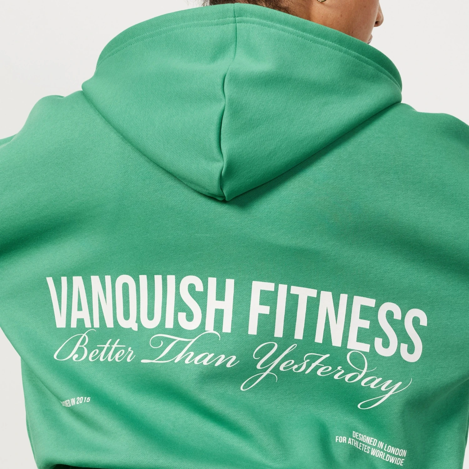 Vanquish Apple Green Rejuvenate Full Zip Oversized Hoodie 3 Vanquish Apple Green Rejuvenate Full Zip Oversized Hoodie - Image 3