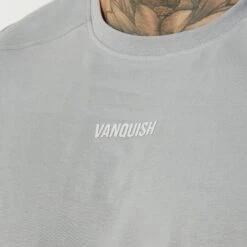 Vanquish Essential Steel Grey Oversized T Shirt 6 Vanquish Essential Steel Grey Oversized T Shirt -Vanquish Fitness Shop Essentials 449