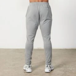 Vanquish Essential Steel Grey Tapered Fit Sweatpants -Vanquish Fitness Shop Essentials 635