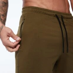 Vanquish Olive Exodus Shorts -Vanquish Fitness Shop Exodus Olive 0176 047