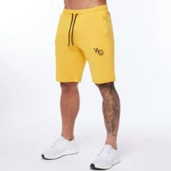 Vanquish Yellow Exodus Shorts