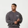 Vanquish Speed Charcoal Grey Oversized Sweater