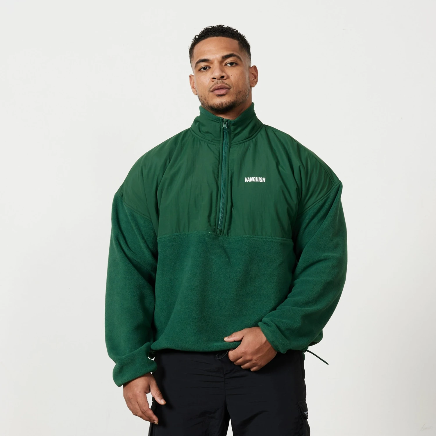 Vanquish Forest Green Tech Polar Fleece 1 Vanquish Forest Green Tech Polar Fleece