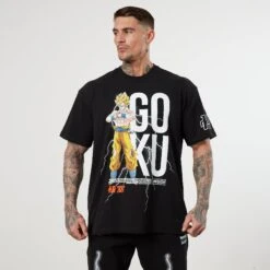 Vanquish DBZ CS Goku Black Oversized T Shirt -Vanquish Fitness Shop FIRSTSHOT 12285275 93b1 487b ada6 67ba364b4b9b