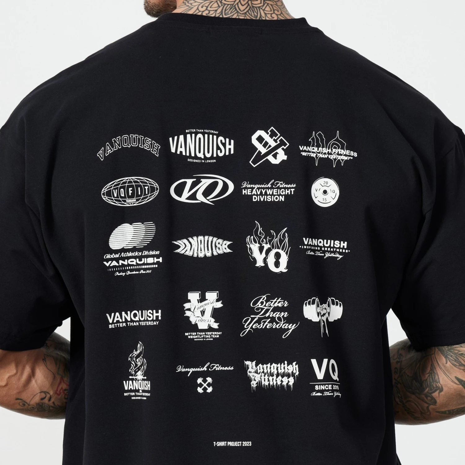 Vanquish TSP Black 2023 Collective Oversized T Shirt 4 Vanquish TSP Black 2023 Collective Oversized T Shirt - Image 4