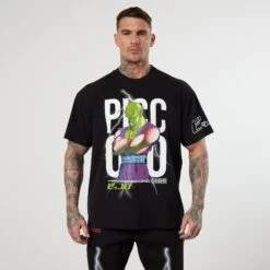 Vanquish DBZ CS Piccolo Black Oversized T Shirt 11 Vanquish DBZ CS Piccolo Black Oversized T Shirt -Vanquish Fitness Shop FIRSTSHOT 9a8defb2 c9df 4596 bbf8 6a818da7ac49