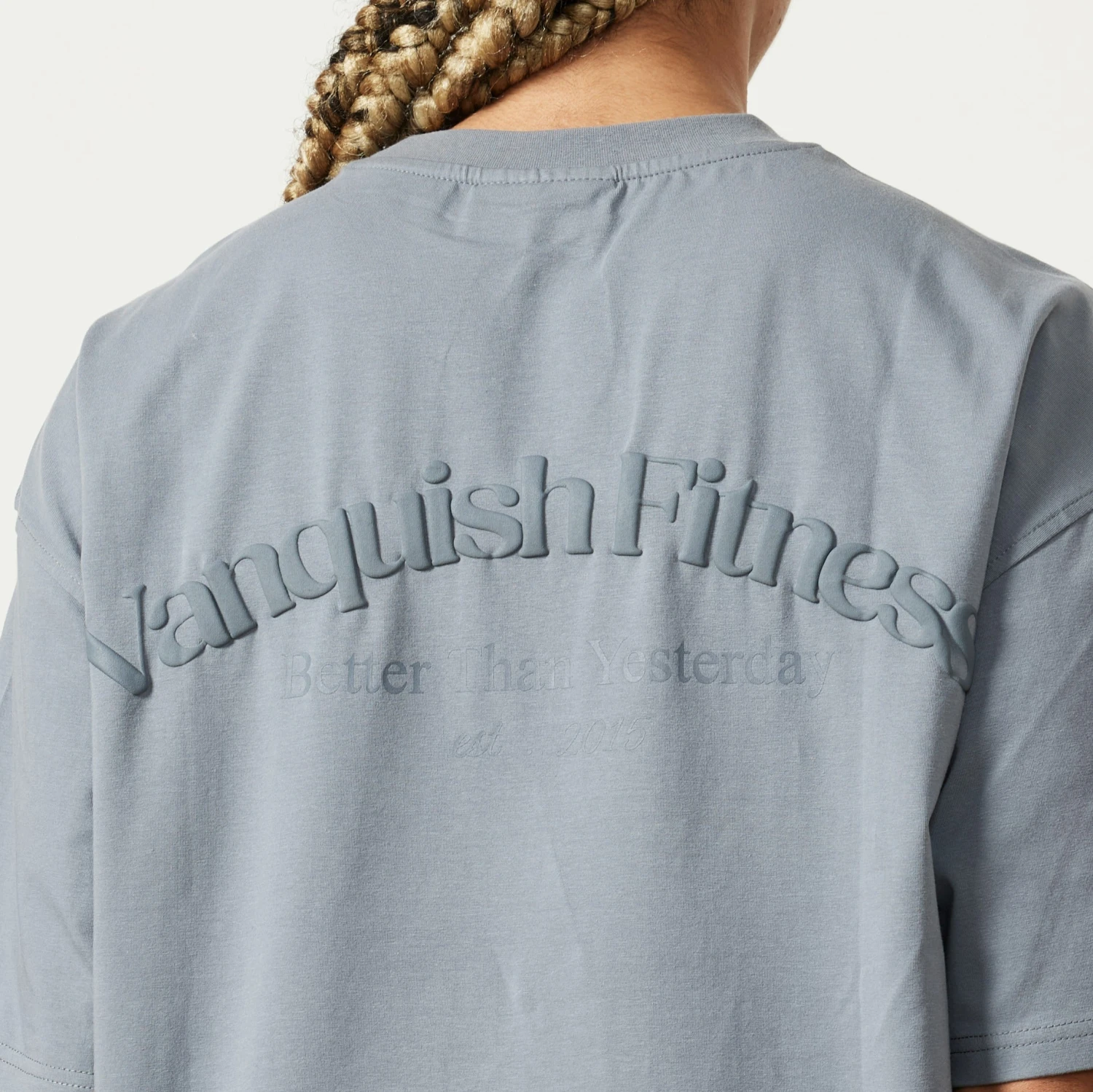 Vanquish Restore Slate Grey Oversized T Shirt 2 Vanquish Restore Slate Grey Oversized T Shirt - Image 2