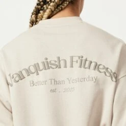 Vanquish Restore Sand Sweatshirt -Vanquish Fitness Shop LadiesSweats 606