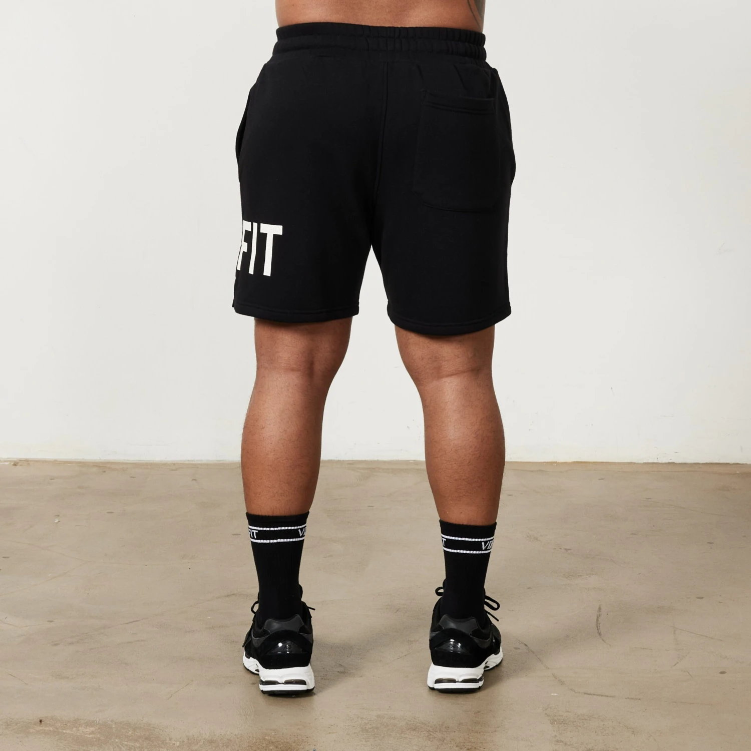Vanquish VQFIT Distressed Print Black Shorts 3 Vanquish VQFIT Distressed Print Black Shorts - Image 3