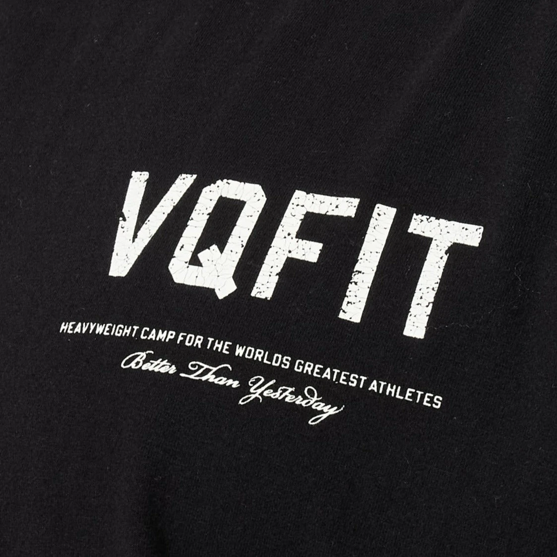 Vanquish VQFIT Distressed Print Black Oversized T Shirt 3 Vanquish VQFIT Distressed Print Black Oversized T Shirt - Image 3