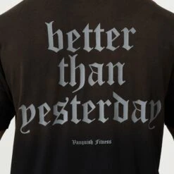 Vanquish Sun-faded Black Oversized T Shirt 8 Vanquish Sun-faded Black Oversized T Shirt -Vanquish Fitness Shop MensSunBleached 769