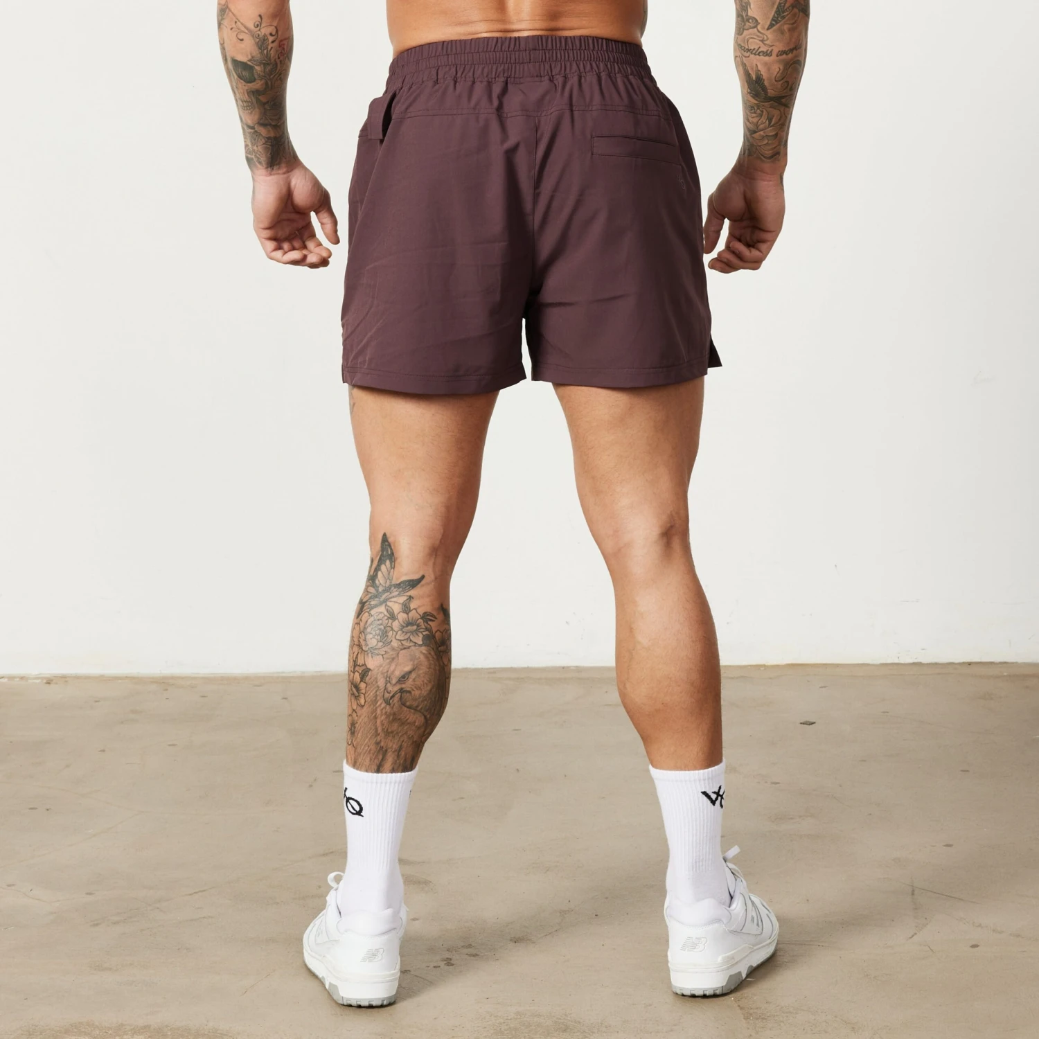 Vanquish Utility Plum 4" Shorts 2 Vanquish Utility Plum 4" Shorts - Image 2