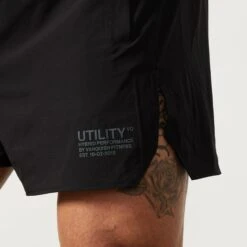 Vanquish Utility Black Performance Shorts -Vanquish Fitness Shop MensUtility 499 1