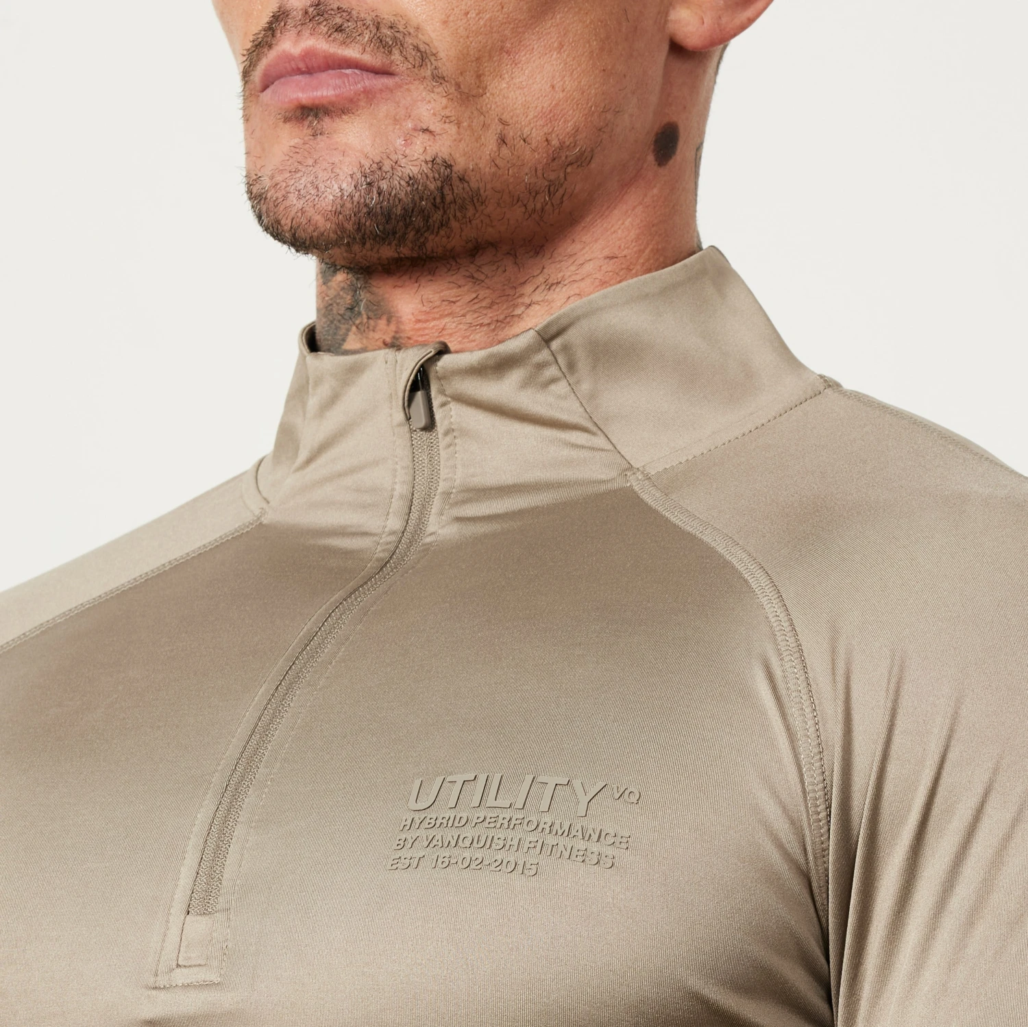 Vanquish Utility Stone 1/4 Zip Training Top 2 Vanquish Utility Stone 1/4 Zip Training Top - Image 2
