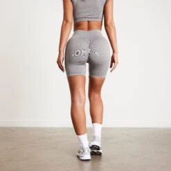 Vanquish Elevate Seamless Smoke Grey Shorts -Vanquish Fitness Shop NENZPjuk