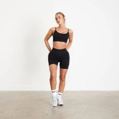 Vanquish Elevate Seamless Black Shorts -Vanquish Fitness Shop NpaqBWyTcopy