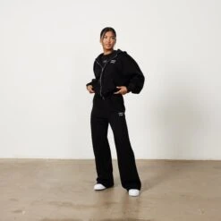 Vanquish Jet Black Rejuvenate Full Zip Oversized Hoodie 7 Vanquish Jet Black Rejuvenate Full Zip Oversized Hoodie -Vanquish Fitness Shop Rejuvenate 1850