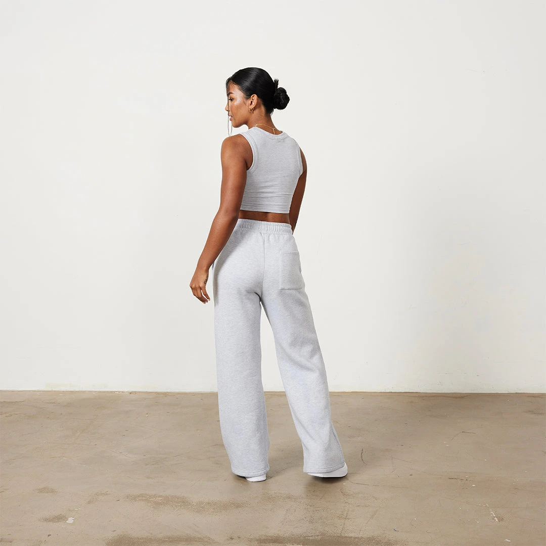 Vanquish Oat Marl Rejuvenate Cropped Tank Top 3 Vanquish Oat Marl Rejuvenate Cropped Tank Top - Image 3