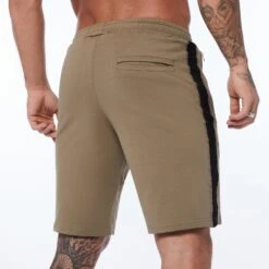 Vanquish Strike Khaki Shorts -Vanquish Fitness Shop Strike BlackonKhaki 0026 060