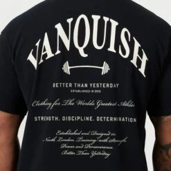 Vanquish TSP Black Barbell Oversized T Shirt 5 Vanquish TSP Black Barbell Oversized T Shirt -Vanquish Fitness Shop TSP 205