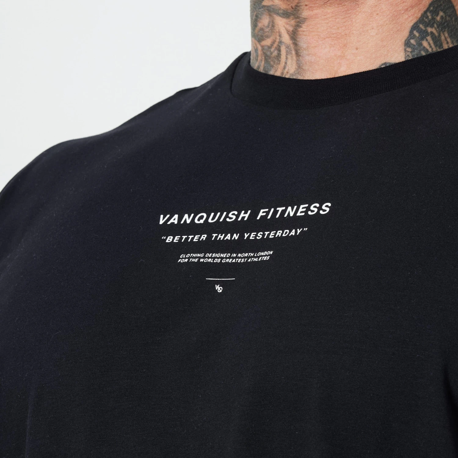 Vanquish TSP Black 2023 Collective Oversized T Shirt 2 Vanquish TSP Black 2023 Collective Oversized T Shirt - Image 2