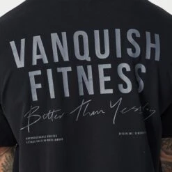 Vanquish TSP Black Consistency Oversized T Shirt -Vanquish Fitness Shop TSP14 168