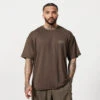 Vanquish Utility Brown Oversized T Shirt