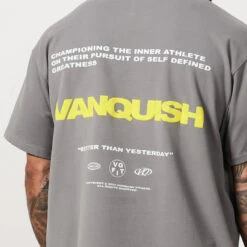 Vanquish TSP Charcoal Grey Champion Oversized T Shirt -Vanquish Fitness Shop Untitled 1 0000 TSP16 Ecomm 188
