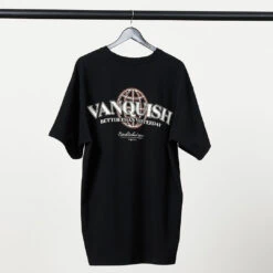 Vanquish TSP Black Global Oversized T Shirt -Vanquish Fitness Shop Untitled 1 0000s 0005 Flatlay Ecomm 1019