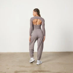 Vanquish Restore Cinder Brown Oversized Sweatpants -Vanquish Fitness Shop Untitled 1 0001 LadiesSweats 44