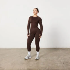 Vanquish Elevate Seamless Petite Coffee Brown Leggings 13 Vanquish Elevate Seamless Petite Coffee Brown Leggings -Vanquish Fitness Shop Untitled 1 0003 ElevatePetite 38