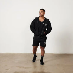 Vanquish VQFIT Distressed Print Black Full Zip Oversized Hoodie -Vanquish Fitness Shop Untitled 1 0004 MensCrackedPrint 1686