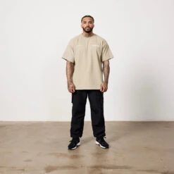 Vanquish TSP Taupe Global Oversized T Shirt -Vanquish Fitness Shop Untitled 1 0004 TSP16 Ecomm 205edit
