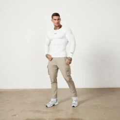 Vanquish Utility White Long Sleeve Base Layer Top -Vanquish Fitness Shop Untitled 1 0007 MensUtility 897 1