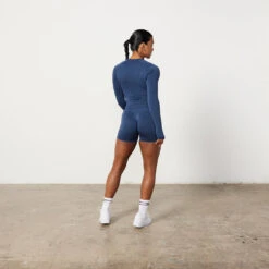 Vanquish Elevate Seamless Denim Blue Long Sleeve Top -Vanquish Fitness Shop Untitled 1 0008 Elevate2 681