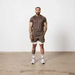 Vanquish Utility Brown Performance Shorts -Vanquish Fitness Shop Untitled 1 0008 Utility Ecomm 421