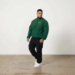 Vanquish Forest Green Tech Polar Fleece 9 Vanquish Forest Green Tech Polar Fleece -Vanquish Fitness Shop Untitled 1 0009 MensWoven 423