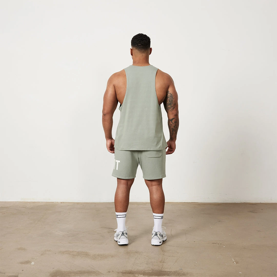 Vanquish VQFIT Distressed Print Desert Sage Tank 3 Vanquish VQFIT Distressed Print Desert Sage Tank - Image 3