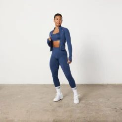 Vanquish Elevate Seamless Denim Blue Zip Front Jacket -Vanquish Fitness Shop Untitled 1 0016 Elevate2 567