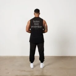 Vanquish Sun-faded Black Oversized Sleeveless T Shirt -Vanquish Fitness Shop Untitled 1 0024 MensSunBleached 670 1