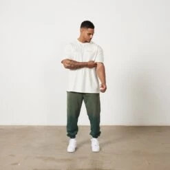 Vanquish Sun-faded Vintage White Oversized T Shirt -Vanquish Fitness Shop Untitled 1 0029 MensSunBleached 607