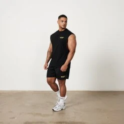 Vanquish Speed Black Oversized Sleeveless T Shirt -Vanquish Fitness Shop Untitled 1 0040 MensSpeedPrint 1076 dbd08e37 2b7d 44bc 81b8 472408f0c9e6