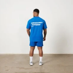 Vanquish Speed Cobalt Blue Oversized T Shirt -Vanquish Fitness Shop Untitled 1 0043 MensSpeedPrint 1002