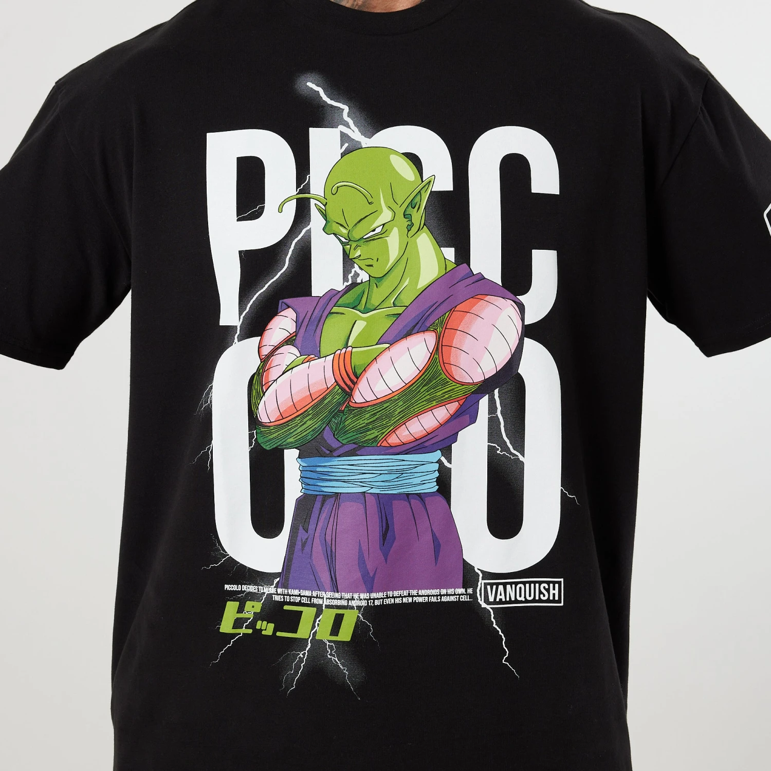 Vanquish DBZ CS Piccolo Black Oversized T Shirt 6 Vanquish DBZ CS Piccolo Black Oversized T Shirt - Image 6
