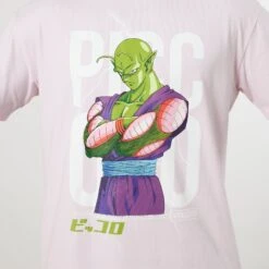 Vanquish DBZ CS Piccolo Pale Pink Oversized T Shirt 10 Vanquish DBZ CS Piccolo Pale Pink Oversized T Shirt -Vanquish Fitness Shop VQ TSP16andDBZ105388