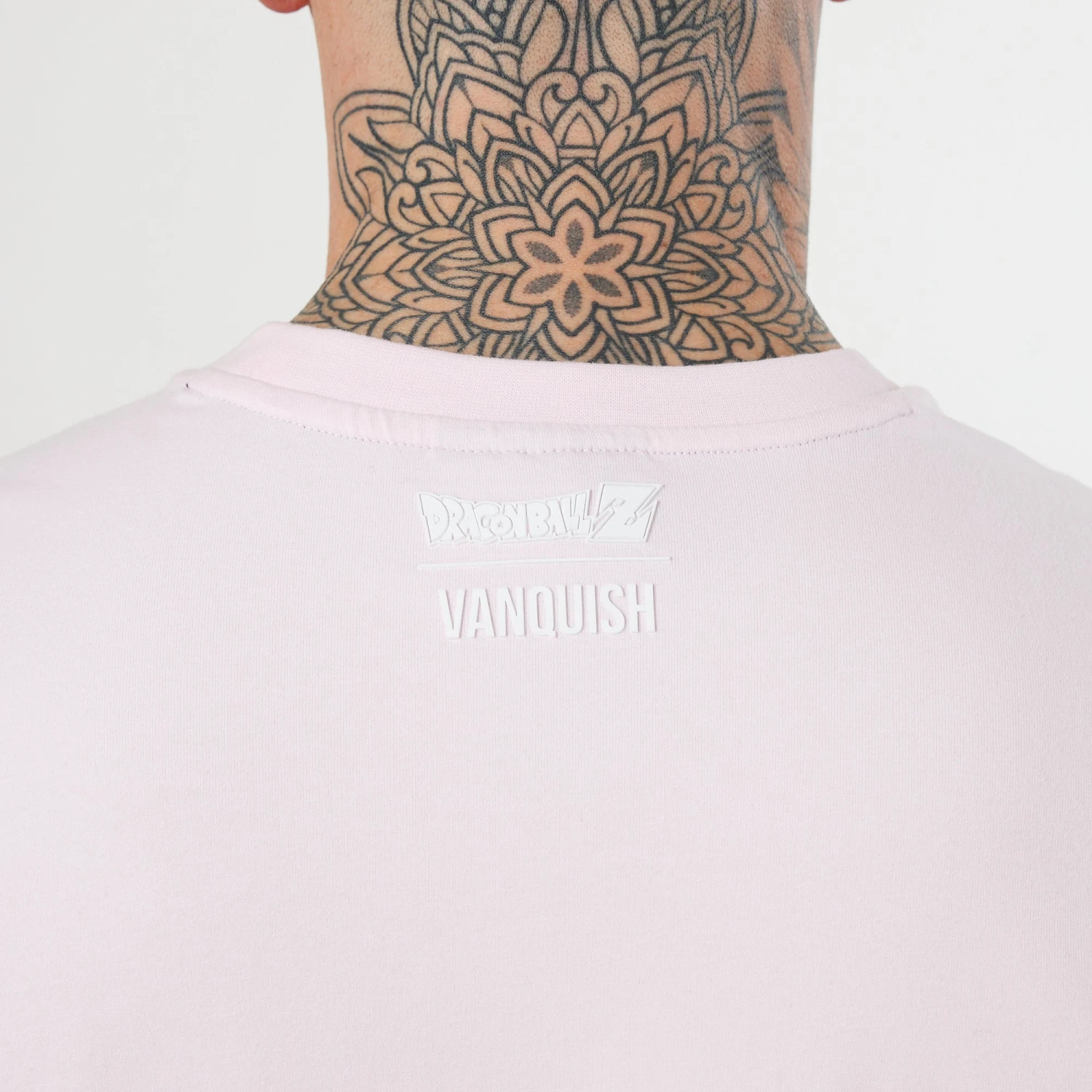 Vanquish DBZ CS Piccolo Pale Pink Oversized T Shirt 7 Vanquish DBZ CS Piccolo Pale Pink Oversized T Shirt - Image 7