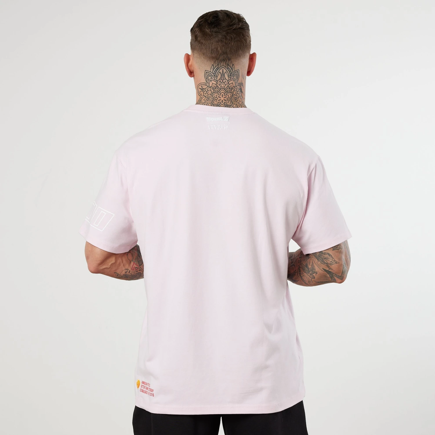 Vanquish DBZ CS Piccolo Pale Pink Oversized T Shirt 5 Vanquish DBZ CS Piccolo Pale Pink Oversized T Shirt - Image 5