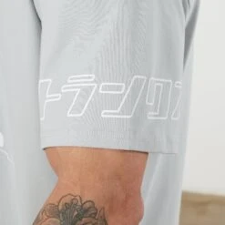 Vanquish DBZ CS Trunks Glacier Grey Oversized T Shirt -Vanquish Fitness Shop VQ TSP16andDBZ105451